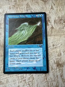 Magic The Gathering MTG DIMINISHING RETURNS Alliances NM Near Mint - Image 1
