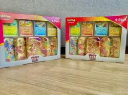 Pokemon Scarlet & Violet 151 Costco Mini Tin 5-Pack - TWO BOXES - Image 1