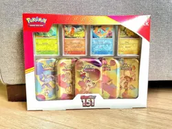 Pokemon Scarlet & Violet 151 Costco Mini Tin 5-Pack - TWO BOXES - Image 2