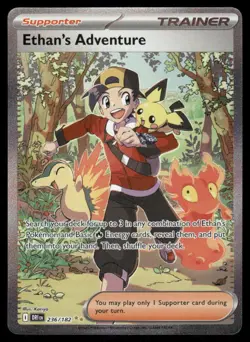 Pokemon Cards Ethan's Adventure 236/182 Destined Rivals NM *3 - Image 1