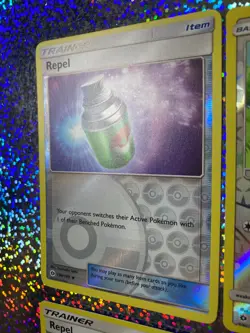 Pokemon TCG Sun & Moon Reverse Holo: 112/149 Bewear (x2); 111/149 Stufful (x2) - Image 5