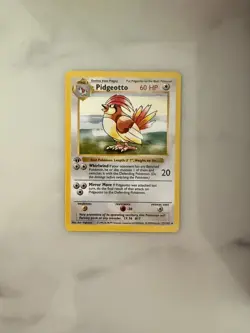 1999 POKEMON GAME #22 PIDGEOTTO 1ST EDITION - Image 1