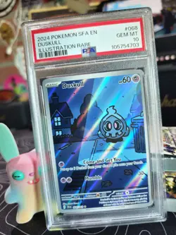 2024 Pokemon SFA EN Duskull Illustration Rare #068 PSA 10 - Image 1