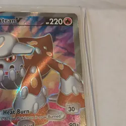 Heatran V 165/189 Pokemon Swsh10 Astral Radiance Ultra Rare Full Art Holo - Image 4