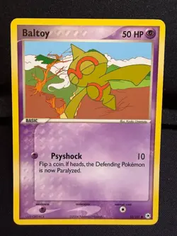 Pokemon EX Hidden Legends Baltoy Common (52/101) NM/LP - Image 1