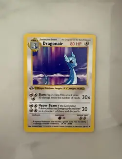 1999 POKEMON GAME #18 DRAGONAIR 1ST EDITION - Image 1