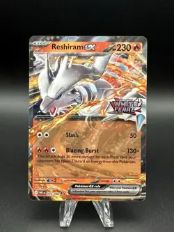 Reshiram ex (020/086) [Holo Stamped Promo] (NM) - Pokemon - White Flare (ENG) - Image 1