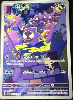 Pokemon TCG Gastly Scarlet & Violet Temporal Forces 177/162 IR NM/MT - Image 1