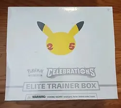 Pokemon TCG: 25th Anniversary Celebrations Elite Trainer Box (2021) 820650809439 - Image 1