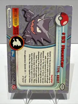 Haunter 93 Topps Pokemon TCG Non Holo - Image 2
