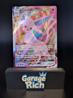 Espeon VMAX 065/203 Ultra Rare - SWSH07: Evolving Skies Pokemon TCG NM+ - Image 1