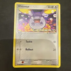 Pokemon WHISMUR 73/106 (Reverse Holo Stamped) Emerald - Image 1