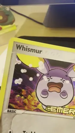 Pokemon WHISMUR 73/106 (Reverse Holo Stamped) Emerald - Image 2