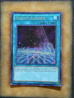Yugioh Duelist Alliance MACR-EN063 Secret Rare 1st Ed LP - Image 1