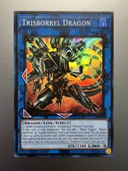 Yugioh - Trisborrel Dragon Super Rare BPRO-EN048, Near Mint, 1st Edition - Image 1