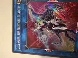 Yugioh Gaia Saber, the Lightning Shadow COTD-EN051 Secret Rare 1st Edition LP - Image 2