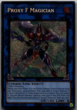 Proxy F Magician Secret Rare Battles of Legend: Terminal Revenge BLTR-EN094 LP - Image 1