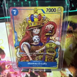 One Piece TCG Monkey D. Luffy Exclusive Convention Promo- 2nd anniversary stamp - Image 5