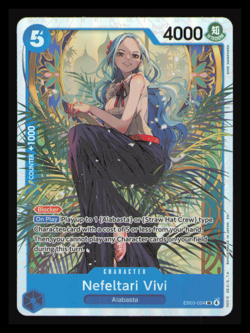 Nefeltari Vivi SR EB03-024 Extra Booster: One Piece Heroines Edition Foil NM - Image 1