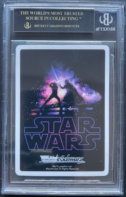Star Wars Yoda Weiss Schwarz SR Foil BGS Black Label Beckett 10 Pristine - Image 2