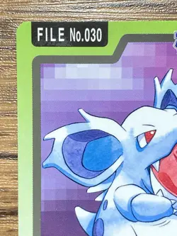 Pokemon Carddass Card Nidorina File No.30 Bandai Pocket Monsters 1997 - Image 3