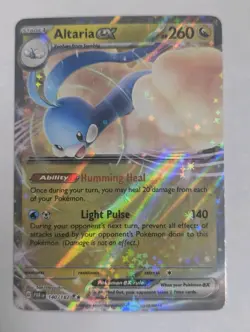 Altaria ex 140/182 Paradox Rift Double Rare HOLO Pokemon Card NM - Image 1