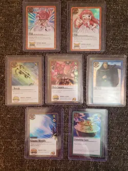 Vintage Zatchbell All Holo Card Lot w/1st Editions Great Condition Nice Mix - Image 1
