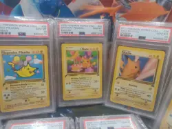 Pikachu World 2000 Collection Complete Set All 9 cards PSA 10 GEM Mint Rare Find - Image 4