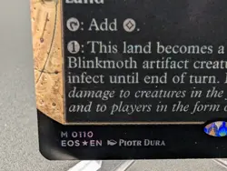 Inkmoth Nexus (0110) (Borderless) (Galaxy Foil) Edge of Eternities: Stellar... - Image 2