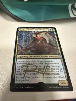 MTG Magic Foil Reyhan, Last of the Abzan Signed Artist Proof X1 C16 Chris Rallis - Image 1