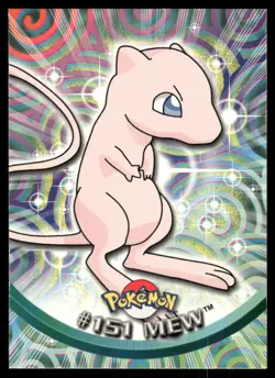 Pokemon Cards Mew #151 Topps Trading Cards Series 3 NM - Image 1