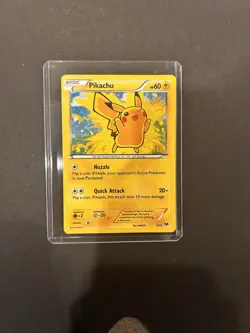 Pokemon Pikachu TCG Holo Card Promo 5/12 McDonald's - Image 1
