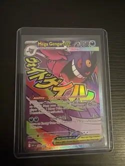 Pokemon TCG Holo Mega Gengar EX 269/217 Ultra Rare Full Art NM Condition - Image 1