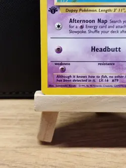 Pokemon 2000 WOTC 1st Edition Team Rocket Slowpoke 67/82 - Light Play - Image 5