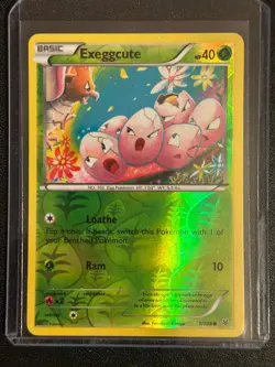 Pokemon TCG EXEGGCUTE 1/108 - XY Roaring Skies - Rev Holo - NM - Image 1