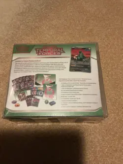 Pokemon Scarlet Violet Temporal Forces ETB - (Iron Leaves) Brand New/Sealed - Image 2