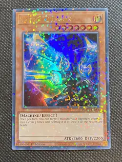 YuGiOh! Barrel Dragon HAC1-EN008 Duel Terminal Ultra Rare 1st Edition Near Mint - Image 1