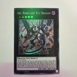Yugioh Arc Rebellion Xyz Dragon MP21-EN191 Super Rare 1st Ed NM - Image 1