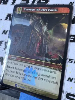World of Warcraft TCG - Promo -Burning Crusade - Through the Dark Portal - FOIL - Image 2