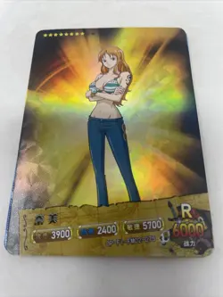 R Nami One Piece Trading Card Anime Chinese Fishman Island - Image 1