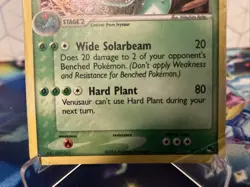 Venusaur Pop Series 2 Holo Card HP DMG 006/017 Pokemon TCG - Image 2