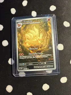 Pokemon Ninetales Obsidian Flames Scarlet & Violet Card 199/197 - Image 1
