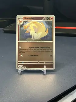 Pokemon TCG Mega Evolution Ninetails Reverse Holo Card #020/132 - Image 1