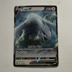 Pokemon Lugia V Swsh12 Silver Tempest Ultra Rare Holo 138/195 220 HP Basic Card - Image 1