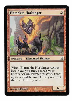 MTG Flamekin Harbinger X1 Lorwyn edition uncommon - Image 1
