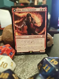 MTG Clive, Ifrit's Dominant / Ifrit, Warden of Inferno - Regular - FIN #0133 - Image 1