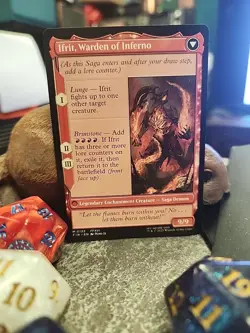 MTG Clive, Ifrit's Dominant / Ifrit, Warden of Inferno - Regular - FIN #0133 - Image 2