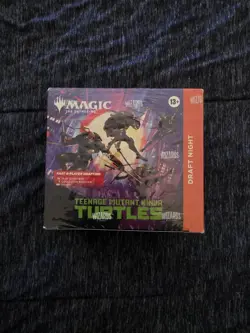 MAGIC THE GATHERING TEENAGE MUTANT NINJA TURTLES DRAFT NIGHT BOX TMNT SEALED - Image 1