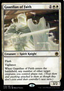 MTG: Adventures in the Forgotten Realms: Guardian of Faith: LP Condition - Image 1