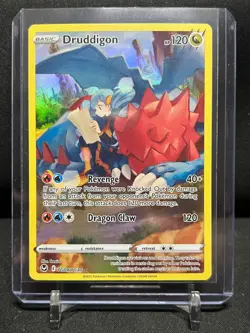 Druddigon TG09/TG30 Trainer Gallery Holo Rare Pokemon 2022 Silver Tempest NM - Image 1